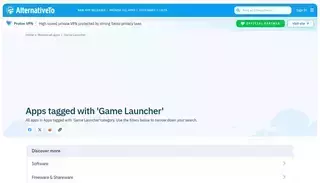 Alternative To Apps tagged with 'Game Launcher' | AlternativeTo