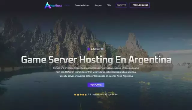 altohost.com.ar homepage screenshot