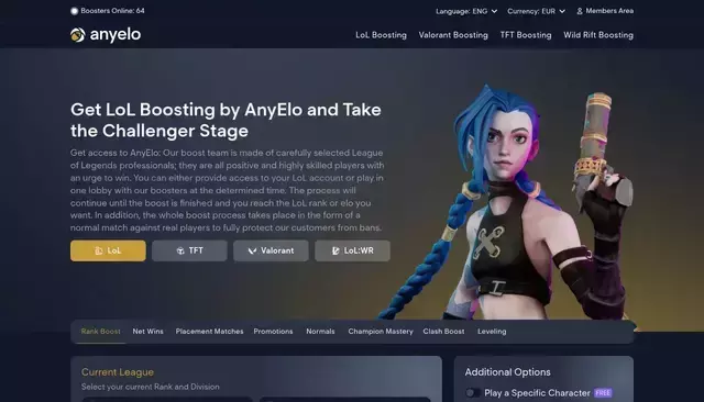 anyelo.net homepage screenshot