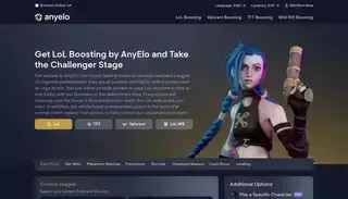 Any Elo LoL Boosting | Buy League of Legends Elo Boost Service by Pro