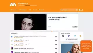 A Pk Mirror APKMirror - Free APK Downloads - Free and safe Android APK downloads