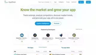 App Brain Android app intelligence, rankings, and growth | AppBrain.com