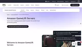 Amazon Dedicated Game Server Hosting - Amazon GameLift - Amazon Web Services