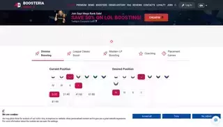 Booster IA Elo Boost — Buy Ranked Boost from $9.99 | Boosteria