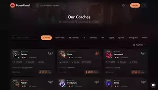 Boost Royal Professional Coaching team available 24/7 | BoostRoyal