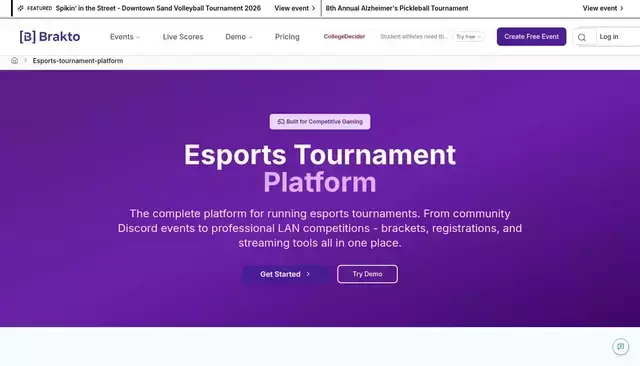 brakto.com homepage screenshot