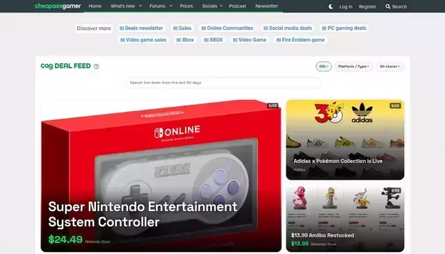 cheapassgamer.com homepage screenshot