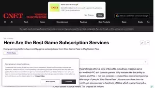 Cnet Here Are the Best Game Subscription Services - CNET