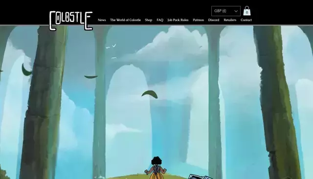 colostle.com homepage screenshot