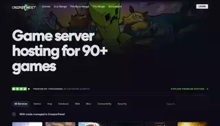 Creeper Host Game Server Hosting for 90+ Games | CreeperHost