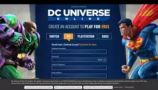 Dc Universe Online Register | DC Universe Online
