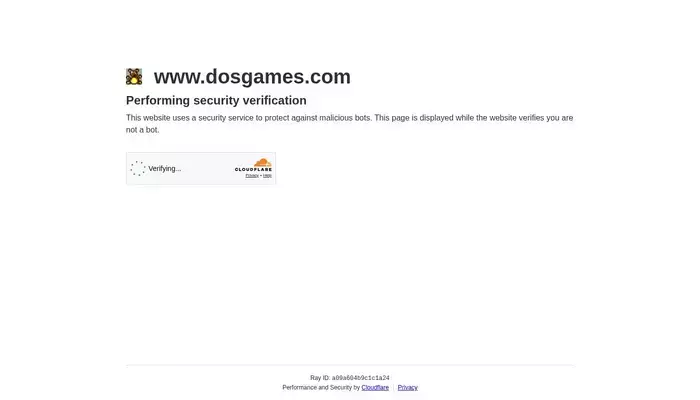 dosgames.com homepage screenshot