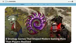 Dual Shockers 8 Strategy Games That Shaped Modern Gaming More Than Players Realized