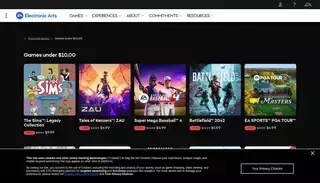 Ea Games under 10,00 €