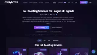 Elo Ascend LoL Boosting 2026 | League of Legends Boosting From $3/Win | EloAscend