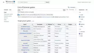 Wikipedia List of browser games - Wikipedia