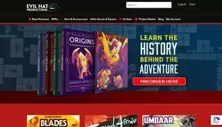Evil Hat Homepage - Evil Hat Productions