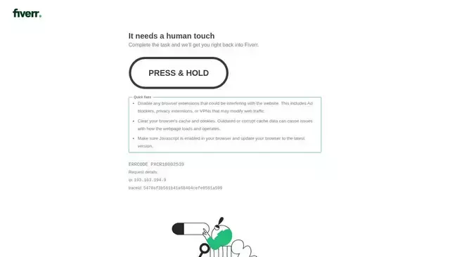 fiverr.com homepage screenshot