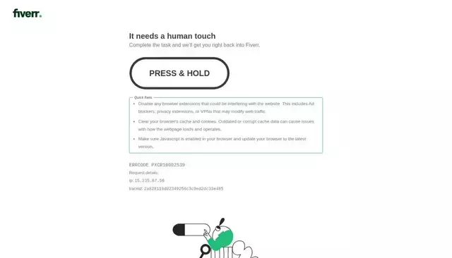 fiverr.com homepage screenshot