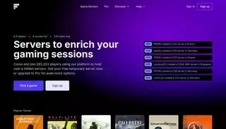 Fs Host Host FREE Game Servers - FSHOST (Free Server Host)