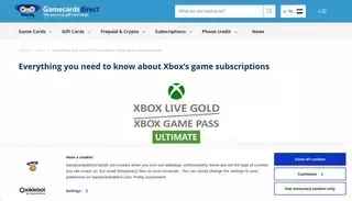 Game Cards Direct Everything you need to know about Xbox’s game subscriptions - Gamecardsdirect