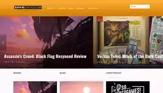 Game Critics Gamecritics.com - Games. Culture. Criticism.