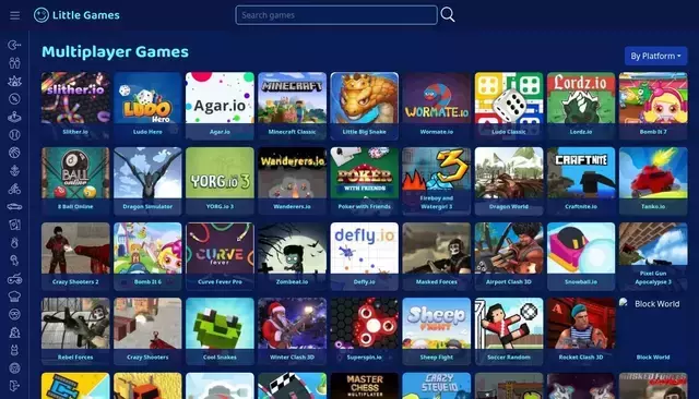 gameforge.com homepage screenshot