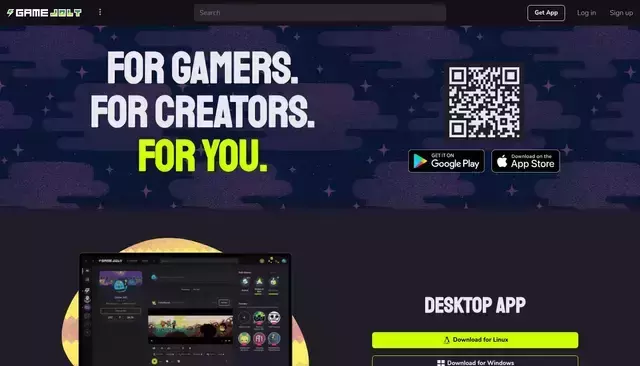 gamejolt.com homepage screenshot