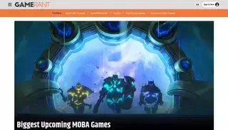 Game Rant Biggest Upcoming MOBA Games