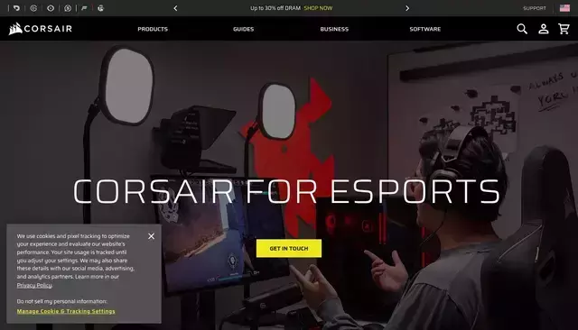 gamersensei.com homepage screenshot