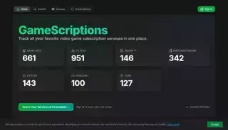 Game Scriptions GameScriptions - Your Guide to Video Game Subscriptions