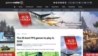 Games Radar 25 Best FPS games you can play in 2026 | GamesRadar+