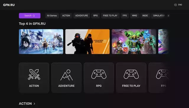 gfn.ru homepage screenshot