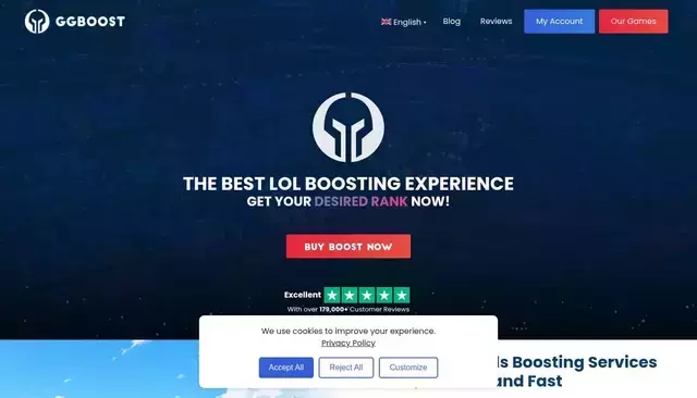 ggboost.com homepage screenshot
