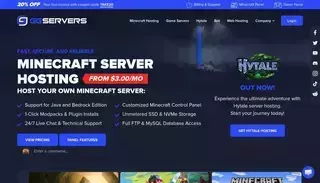 Gg Servers GGServers | Minecraft Server Hosting