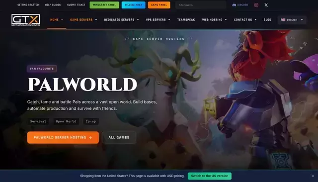 gtxgaming.co.uk homepage screenshot