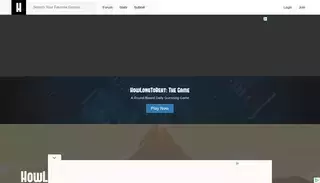 How Long To Beat HowLongToBeat.com | Game Lengths, Backlogs and more!