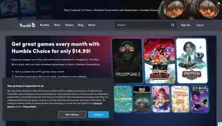 Humble Bundle Humble Bundle | game bundles, book bundles, software bundles, and more
