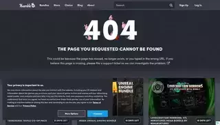 Humble Bundle 404 Page Not Found | Humble Bundle