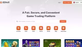 Ig Vault iGVault: Buy & Sell Game Accounts, Items, and coins