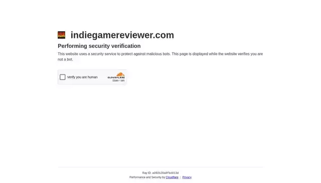 indiegamereviewer.com homepage screenshot