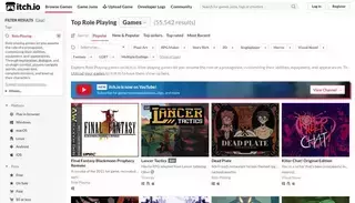 Itch Top Role Playing games - itch.io