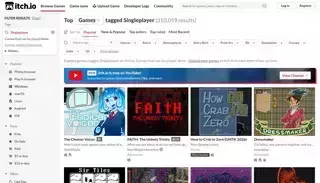 Itch Top games tagged Singleplayer - itch.io