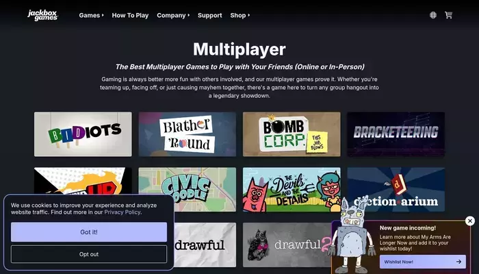 jackboxgames.com homepage screenshot