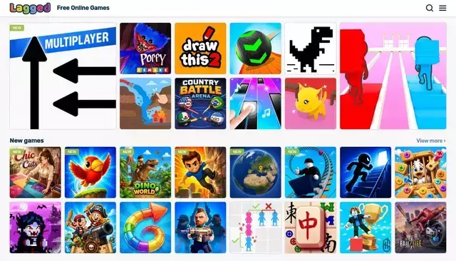 lagged.com homepage screenshot