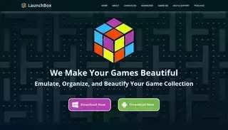 Launch Box App LaunchBox Frontend for Emulation, DOSBox, and Arcade Cabinets, Portable Games Launcher and Database