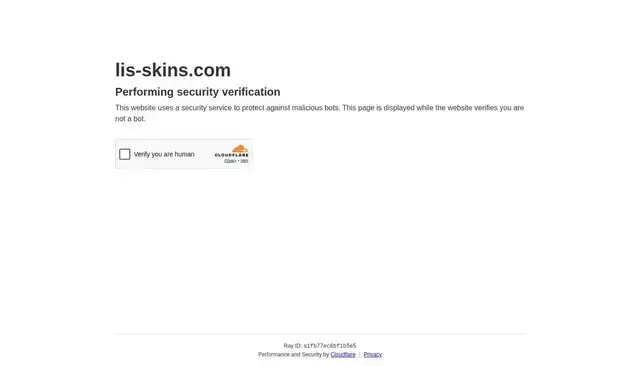 lis-skins.com homepage screenshot