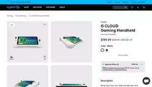 Logitech G Logitech G Cloud - Handheld Gaming Console