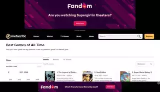 Metacritic Best Games of All Time - Metacritic