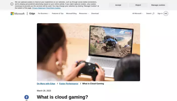 microsoft.com homepage screenshot